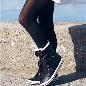 keds leather boots